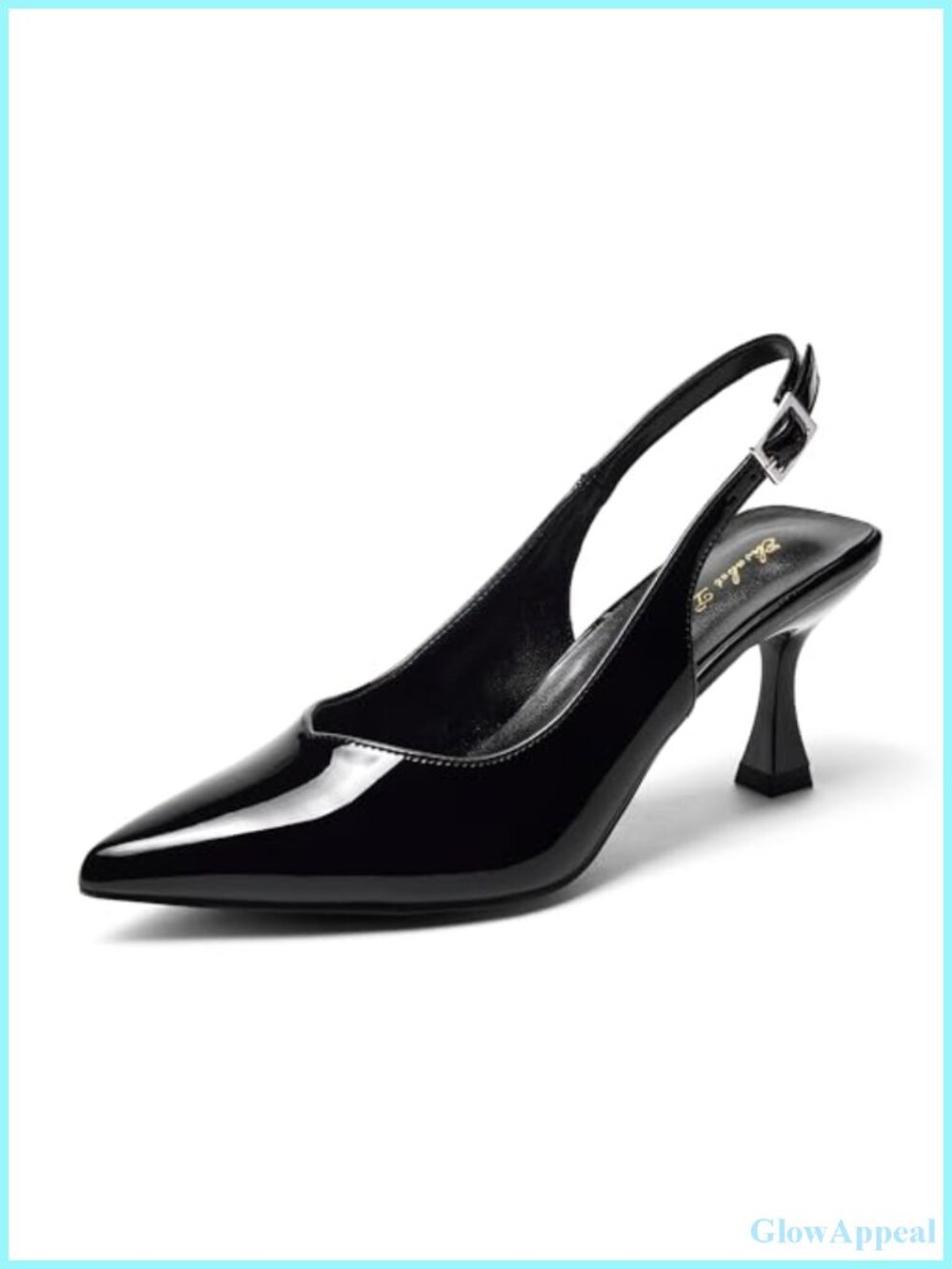 Women's Kitten Heel Slingback Pointed Toe Pumps